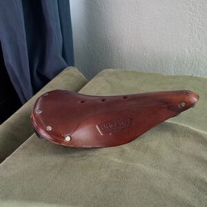 Brooks Tan Leather Bike Saddle